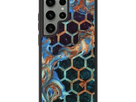 Galaxy S23 Ultra Wood+Resin Phone Case - Caroline (Pattern, 705521) For Discount