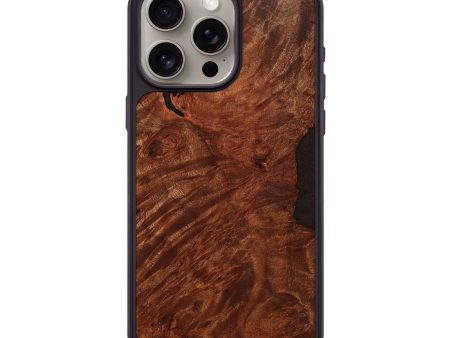 iPhone 15 Pro Max Wood+Resin Phone Case - Santiago (Wood Burl, 707295) Sale