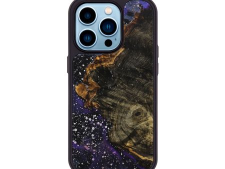 iPhone 14 Pro Wood+Resin Phone Case - Willa (Cosmos, 706426) Fashion