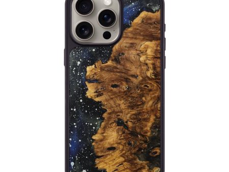 iPhone 15 Pro Max Wood+Resin Phone Case - Addyson (Cosmos, 706413) Online now