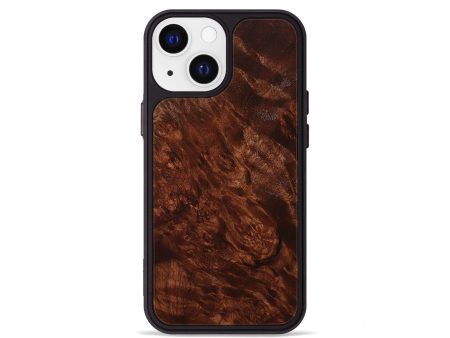 iPhone 13 mini Wood+Resin Phone Case - Ruben (Wood Burl, 707306) Online Hot Sale