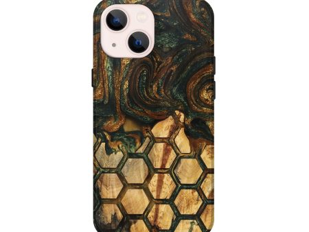 iPhone 13 mini Wood+Resin Live Edge Phone Case - Aleah (Pattern, 705731) Online