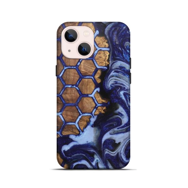 iPhone 13 mini Wood+Resin Live Edge Phone Case - Micheal (Pattern, 705726) Supply