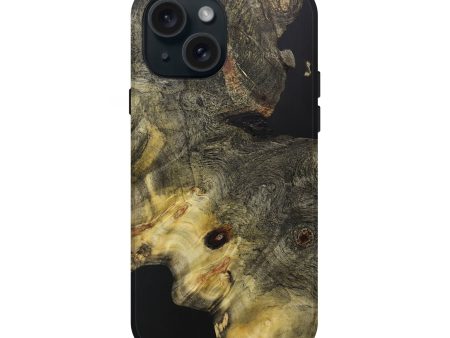 iPhone 15  Live Edge Phone Case - Bette (Wood Burl, 705957) Supply