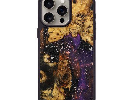 iPhone 15 Pro Max Wood+Resin Phone Case - Breanna (Cosmos, 706443) For Discount