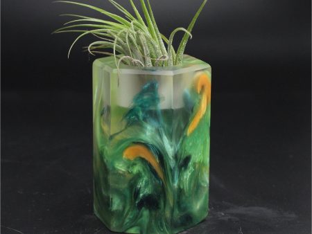 Wood Burl ResinArt Air Plant Holder - Trudy (The Lab, 705809) For Cheap