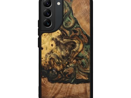 Galaxy S22 Plus Wood+Resin Phone Case - Abel (Mosaic, 706284) Online Sale