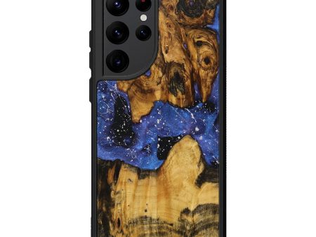 Galaxy S22 Ultra Wood+Resin Phone Case - Damon (Cosmos, 707506) For Discount